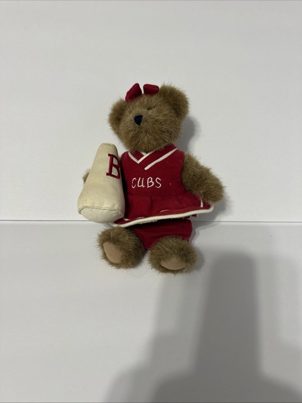 Boyds Bears Trish Boombah Cubs Cheerleader Plush 9” With Megaphone Stuffed Toy